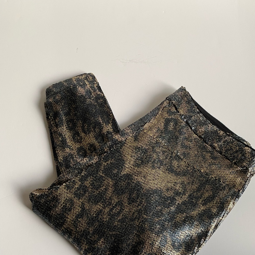 H&M snake print sequin leggings!